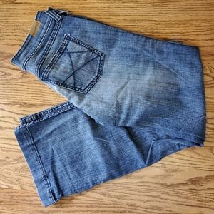 Ariat denim with a little stretch size 8/34 bootcut.